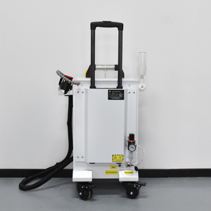 Macchina Portatile per Pulizia <span class=keywords><strong>Laser</strong></span> a Fibra Impulsata da 200W 300W 500W per Rimozione di Vernice, Ruggine, Olio e Graffiti da Legno e Metallo - Product Image 4