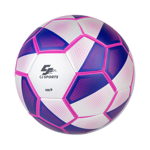 CJ alta calidad púrpura PVC tamaño 5 balón de fútbol cosido a máquina 410-450g duradero para todas las edades entrenamiento para Vietnam - Product Image 1