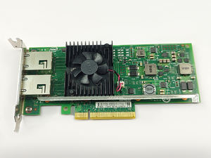 Adaptateur Ethernet 10G Original X540-T2 PCI-E X4, carte réseau convergée double port <span class=keywords><strong>RJ45</strong></span> 0K7H46 - Product Image 2