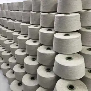 Chinese manufacturers directly supply high quality flax/blended yarn for crochet hosiery garments