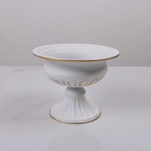 European Style Iron Flower <b>Vase</b> With Dried Flowers For Wedding Decoration Desktop Or Floor <b>Standing</b> - Product Image 3