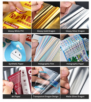 Autocollants personnalisés brillants et imperméables à prix d'usine pour l'emballage de boîtes à pâtisserie et scellages de conteneurs de desserts