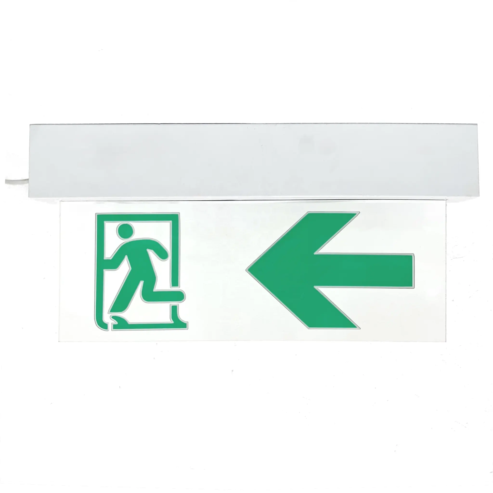 fire safety EXIT sign indicator light Wall mounted LED emergency Evacuation sign acrylic lamp 220V