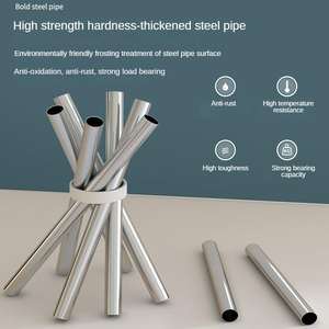 ベッドルームシンプルポータブルファブリッククローゼットホーム折りたたみ式多機能収納クローゼットメタルフレームオーガナイザー付き - Product Image 4