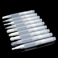 Stylo à huile liquide pour ongles, pour les cuticules, en plastique de 2 ml