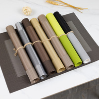 Tapis de tasse en feutre de cuir de noël 30*45 tapis de Table d'isolation thermique antidérapant tissu écologique drapeau de cuisine tapis de salle à manger pour