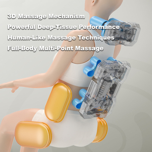 Meilleur rapport qualité-prix, fauteuil de massage électrique pour le corps entier, massage shiatsu, petit masseur pour la relaxation à <span class=keywords><strong>domicile</strong></span> et l'<span class=keywords><strong>aide</strong></span> au sommeil - Product Image 5