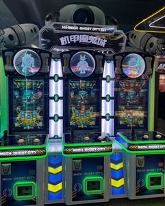 เครื่องเกมอาร์เคด Artbel Mech Ghost City 3 ผู้เล่น แบบหยอดเหรียญ วัสดุพลาสติกและโลหะ ใช้ไฟ 220V รับประกัน 1 ปี เกมยิงปืนแบบใช้ตั๋ว - Product Image 1