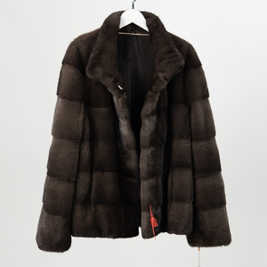Pelliccia di <span class=keywords><strong>Visone</strong></span> Vero NAFA di Lusso Colore Naturale per Donna di Marca Personalizzata <span class=keywords><strong>con</strong></span> la Migliore Qualità - Product Image 1