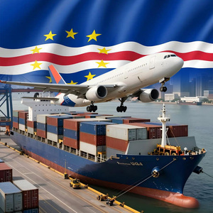 Agente de Transporte Marítimo de China a <span class=keywords><strong>Cabo</strong></span> <span class=keywords><strong>Verde</strong></span>, Praia, Mindelo, Porto Grande, LCL, UPS, DHL, Servicios Logísticos, Transitario de Carga Aérea y Marítima - Product Image 1