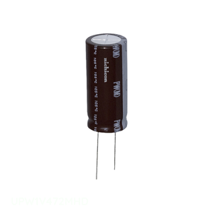 Condensador Original UPW1V472MHD 4700 uF CAP ALUM 4700UF 20% 35V RADIAL de Montaje a Través de Orificio - Product Image 1