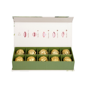 Vente chaude <span class=keywords><strong>Chocolat</strong></span> Amélioration <span class=keywords><strong>Sexuelle</strong></span> Brillant Mat Laminage Gaufrage Emballage Boîte De Papier Éponge pour La Présentation De <span class=keywords><strong>Chocolat</strong></span> - Product Image 6