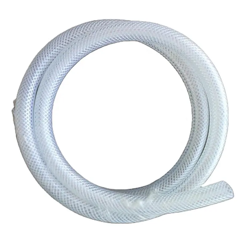 High Quality Transparent Non Kink PVC Garden Water Hose Home Cleaning Soft Pipe