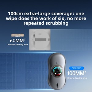 Robot de nettoyage de <span class=keywords><strong>vitres</strong></span> automatique intelligent, nettoyeur de <span class=keywords><strong>vitres</strong></span> électrique à forte aspiration <span class=keywords><strong>pour</strong></span> <span class=keywords><strong>les</strong></span> fenêtres hautes de la maison et du bureau - Product Image 5