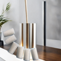 Bâtonnets diffuseurs de parfum personnalisés en coton irrégulier à haute absorption, en fibre de coton creuse polymère, durables et rafraîchissants pour l'air ambiant