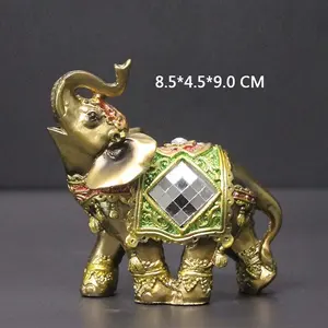 Статуэтка Слон из смолы, сувенир, подарок, животное, Декор, статуэтка слона, Декор для дома