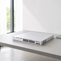 Switch Jaringan 3 Lapis Seri C9300L 24 Port POE Gigabit Port Baru C9300L-24P-4G-E C9300L-24P-4G-A C9300L-24P-4X-E C9300L-24P-4X-A