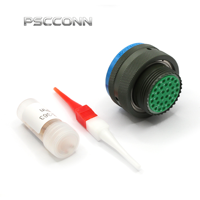 Connecteur d'aviation circulaire professionnel PSCCONN série D38999, JY27467T19B32PN, prise électrique industrielle mâle 30 broches