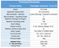 Kit de modification de générateur d'hydrogène pour voitures et camions, système de production instantanée d'H2 pour toutes les voitures et camions