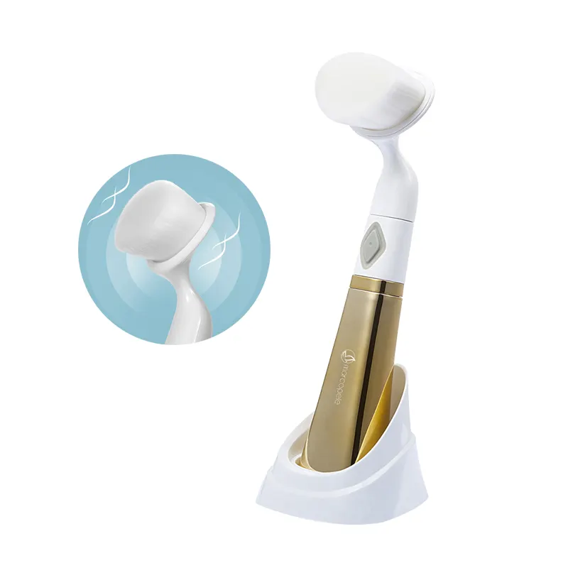 New Arrival Skin Care Device Facial Massager Electric Facial Cleansing Brush Waterproof Soft Face Washing Brush