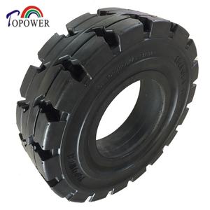 Pneu plein pour chariot élévateur électrique 15x4 1/2-8, pneus d'excavatrice pour Linde - Product Image 1