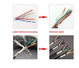 Machine d'outil de redressement de détorsion de fil de câble RJ-45 à bas prix d'usine - Product Image 4