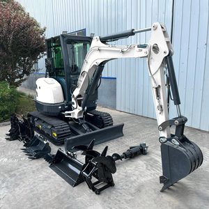 Free Shipping CE EPA Engine <b>Farm</b> Multifunction New 2Ton 3Ton 3.5Ton Hydraulic Mini Digger Small Bagger Excavator - Product Image 1