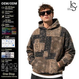 Sudadera Informal con Parches, Estilo Urbano, Silueta Holgada, Transpirable y Resistente - Product Image 1
