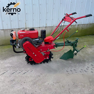 Hot Selling Chain Rail Tiller Small Cultivating <b>Machine</b> Mini Tiller Cultivator <b>for</b> Courtyard Garden Greenhouse - Product Image 1