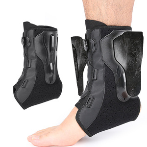 Tornozeleira Ajustável com Compressão Respirável, Cabo de Aço e Talas Laterais Rígidas para Corrida e Basquete - Product Image 2