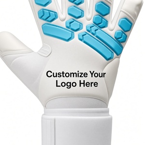 High Quality <b>Latex</b> Roll Finger Professional Football Soccer Goalkeeper Gloves Training OEM - Product Image 2