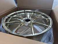 Soldes Exceptionnelles - Jantes de Voiture Forgées Légères PENGZHEN VS-5RS Or Poli 5x114.3 19x9 19x9.5 pour Lexus IS350 2021