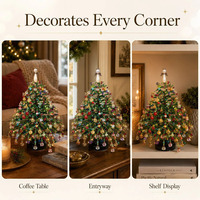 Kit de fabrication d'arbres en perles DIY personnalisable, mini arbre lumineux fait main pour table, avec tous les accessoires