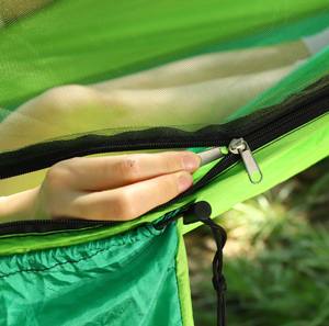 Polar Everest portatile singolo <span class=keywords><strong>amaca</strong></span> <span class=keywords><strong>lettino</strong></span> <span class=keywords><strong>da</strong></span> campeggio accessori <span class=keywords><strong>da</strong></span> viaggio altalena letto <span class=keywords><strong>da</strong></span> esterno portatile in Nylon <span class=keywords><strong>amaca</strong></span> con zanzariera - Product Image 4