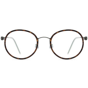 Borregls <span class=keywords><strong>B</strong></span>チタンメガネフレーム女性ブランドデザイナー眼鏡男性2025新しい韓国の光学スクリューレス眼鏡17512 - Product Image 4