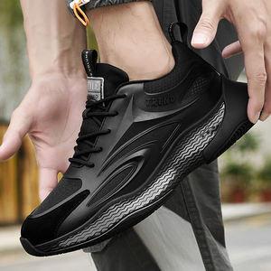 Nuove <span class=keywords><strong>scarpe</strong></span> da corsa da uomo invisibili da 8CM con <span class=keywords><strong>tacco</strong></span> basso <span class=keywords><strong>scarpe</strong></span> sportive Casual con fondo morbido traspirante in Mesh rivestimento <span class=keywords><strong>interno</strong></span> suola EVA - Product Image 4