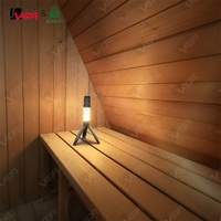 Vapa sauna Aus gezeichnete Qualität Großhandel Neues Design Holz Sauna raum im Freien mit elektrischer Sauna heizung