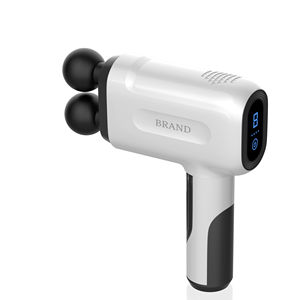 Fábrica de la máquina de batería profundo tejido muscular vibración masaje arma con <span class=keywords><strong>2</strong></span> cabezales de masaje - Product Image 1