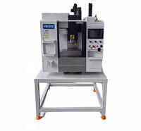 Centre d'usinage vertical CNC miniature haute précision STRONG ST VMC200 ISO20 3 axes, précision 0,01 mm, commande POCENDER, 10 outils