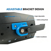 Projecteur LED 400W pour terrains de tennis et stades, étanche IP65, anti-éblouissement, à mât haut, pour extérieur, avec angle de faisceau réglable