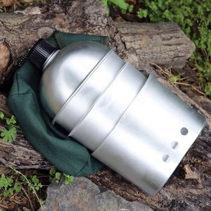 Muestra Gratuita, Juego de Taza y Hervidor de Aluminio Anodizado con Certificación CE, Portátil, para Camping y Senderismo - Product Image 4