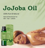 Huile essentielle de jojoba pure d'origine usine, extrait naturel de plantes pour l'hydratation quotidienne et le soin de la peau