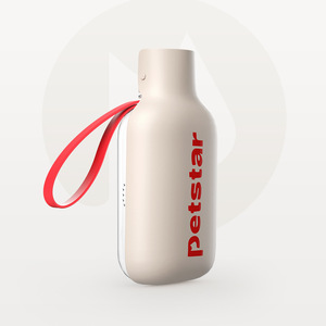 Bouteille d'eau portable Petstar pour chiens et chats, utilisation en extérieur, légère, en plastique, avec sangle - Product Image 1