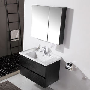 Meuble Toilettes Custom Lavabos Powder Room Vanities Lavabo Tazón pequeño Fregaderos Diseños de gabinetes de baño Gabinetes de lavandería - Product Image 3