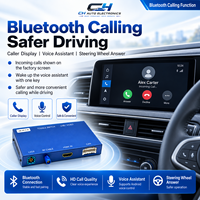 Décodeur CarPlay Android Auto sans fil pour BMW NBT I3 I8 2013-2017, mise à niveau de l'écran OEM, intégré 2DIN, garantie de 2 ans, Plug and Play