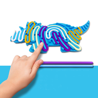 Planche d'activité sensorielle en silicone Skill Sensory Toys Social Emotional Learning Activity Board for kids children