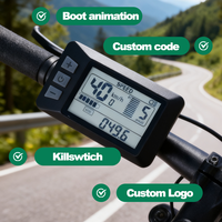 Velocímetro para Bicicleta Eléctrica, 24V 36V 48V 60V, Impermeable, Pantalla LCD Inteligente para Bicicleta de Carretera, Accesorios de Ciclismo