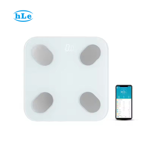 <span class=keywords><strong>Balance</strong></span> de pesée corporelle professionnelle 180 kg 396 lb avec Bluetooth pour salle de bain - Product Image 1