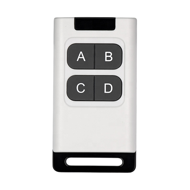 433.92 MHz Cloning Duplicator Key Fob ABS Wireless Garage Remote Control Fixed Learning Code LED Type Gate Clone for Easy