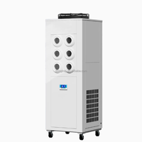 Climatisation portable d'usine en gros, climatiseur commercial de 11,7 kW avec six trous, facile à déplacer